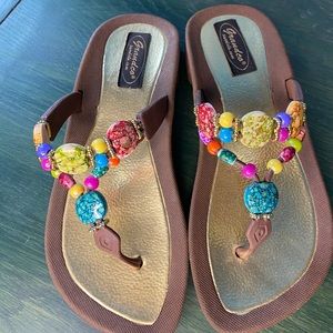 Bohemian Beaded Sandler’s
